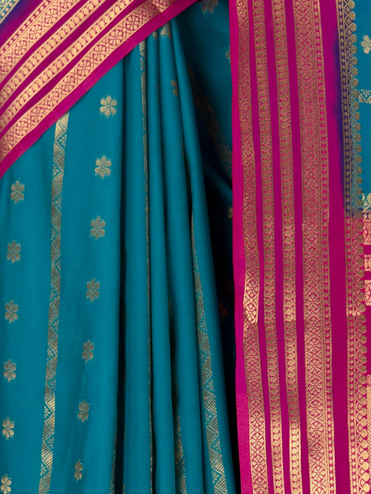 MIMOSA Sapphire Saree Saree — fleets shot full lifestyle