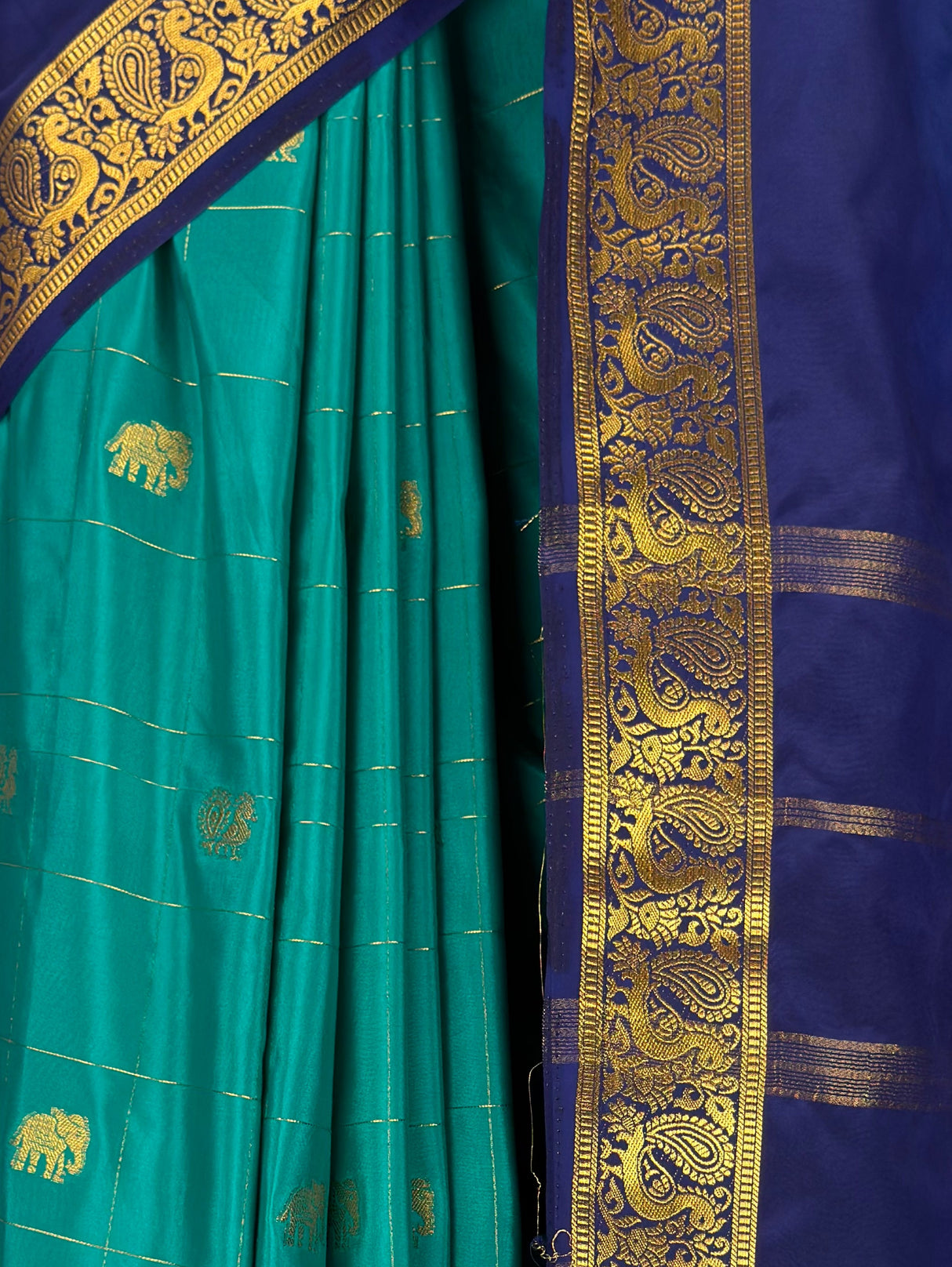 MIMOSA Rama Saree Saree — fleets shot full lifestyle
