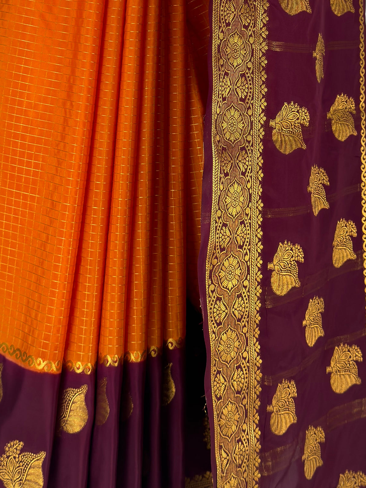 MIMOSA Mustard Saree Saree — fleets shot full lifestyle