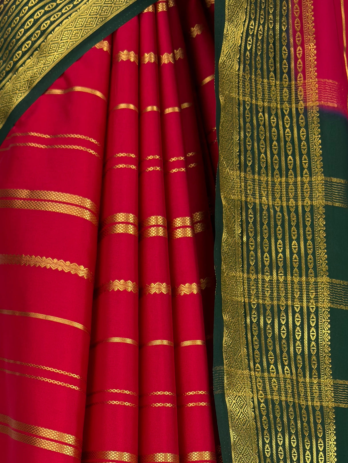MIMOSA Strawberry Saree Saree — fleets shot full lifestyle
