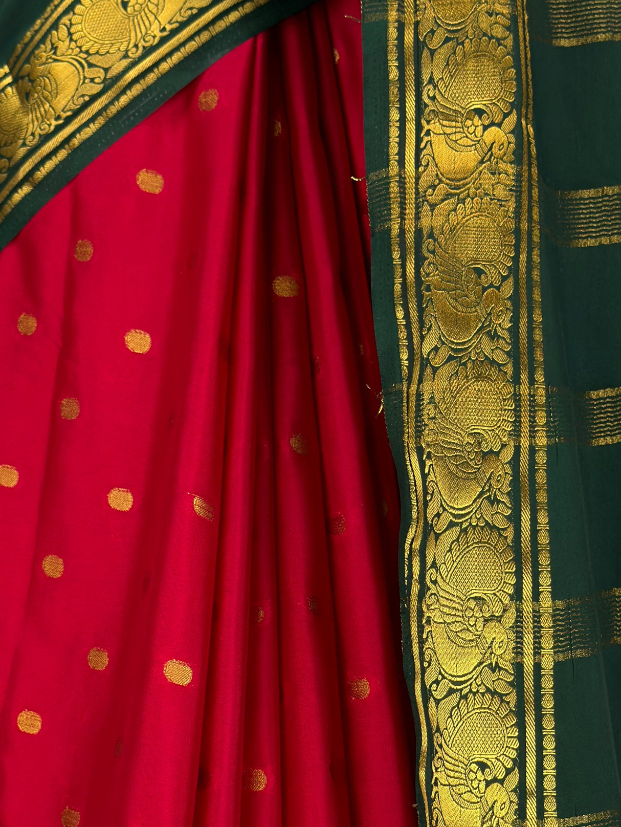 MIMOSA Strawberry Saree Saree — fleets shot full lifestyle