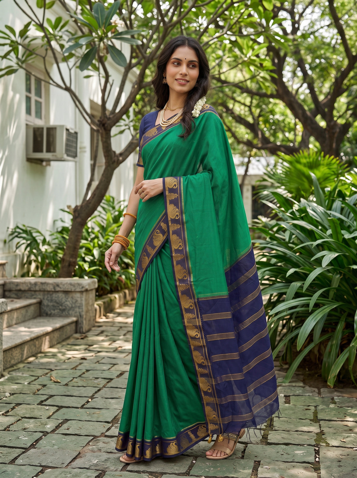 MIMOSA Rama Saree Saree — pose 9 styling detail