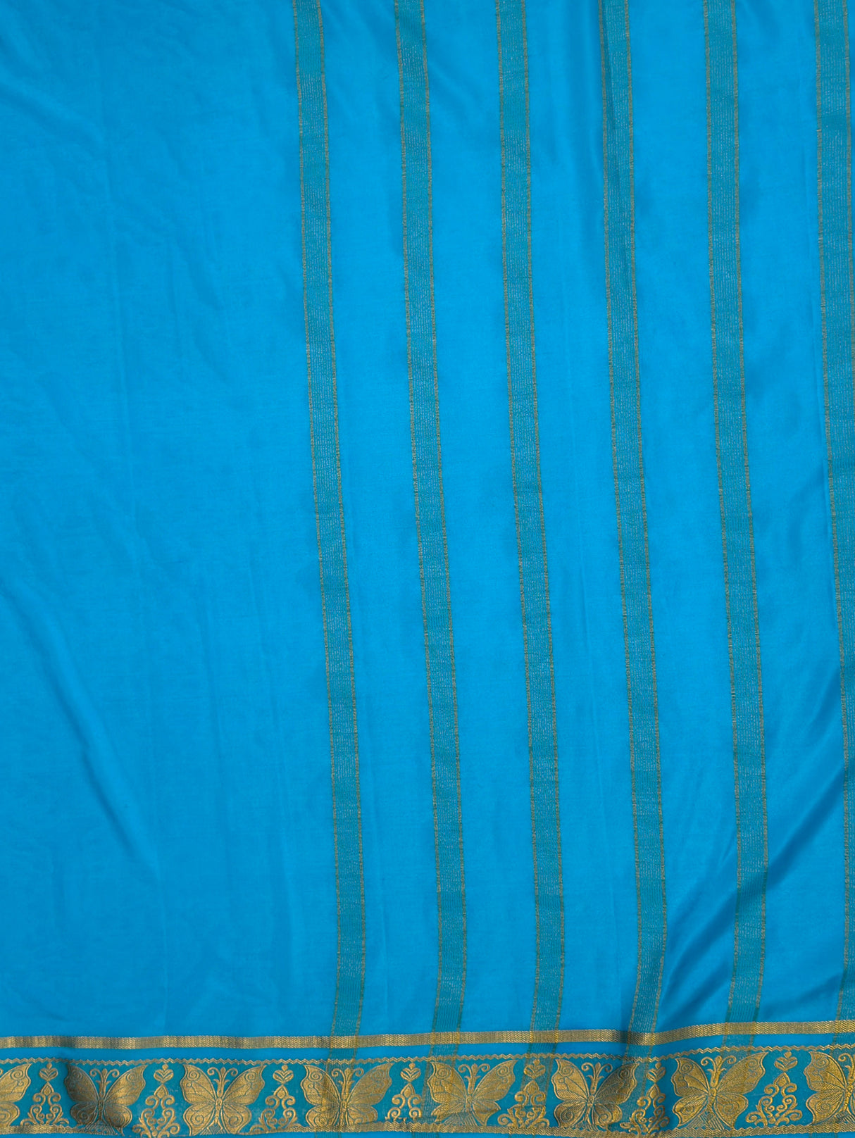 MIMOSA Ananda Saree Saree — pallu and zari work detail
