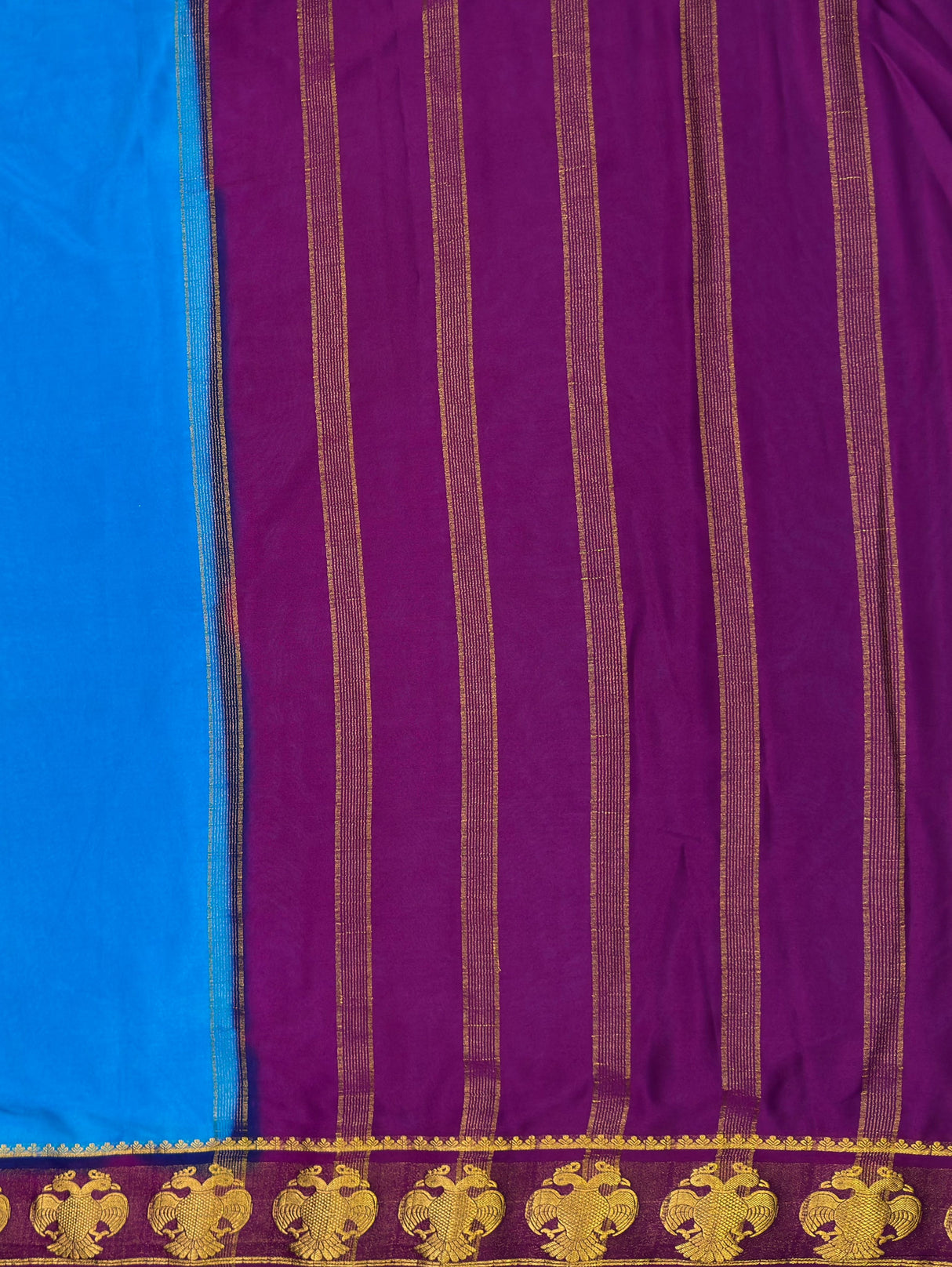 MIMOSA Ananda Saree Saree — pallu and zari work detail
