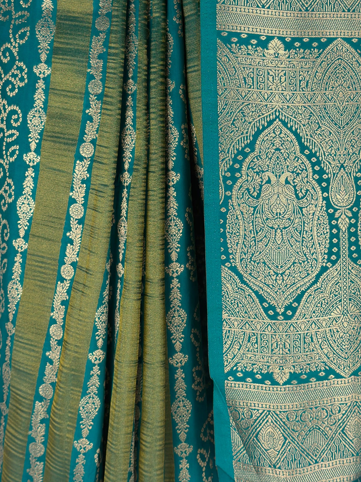 MIMOSA Sapphire Saree Saree — fleets shot full lifestyle
