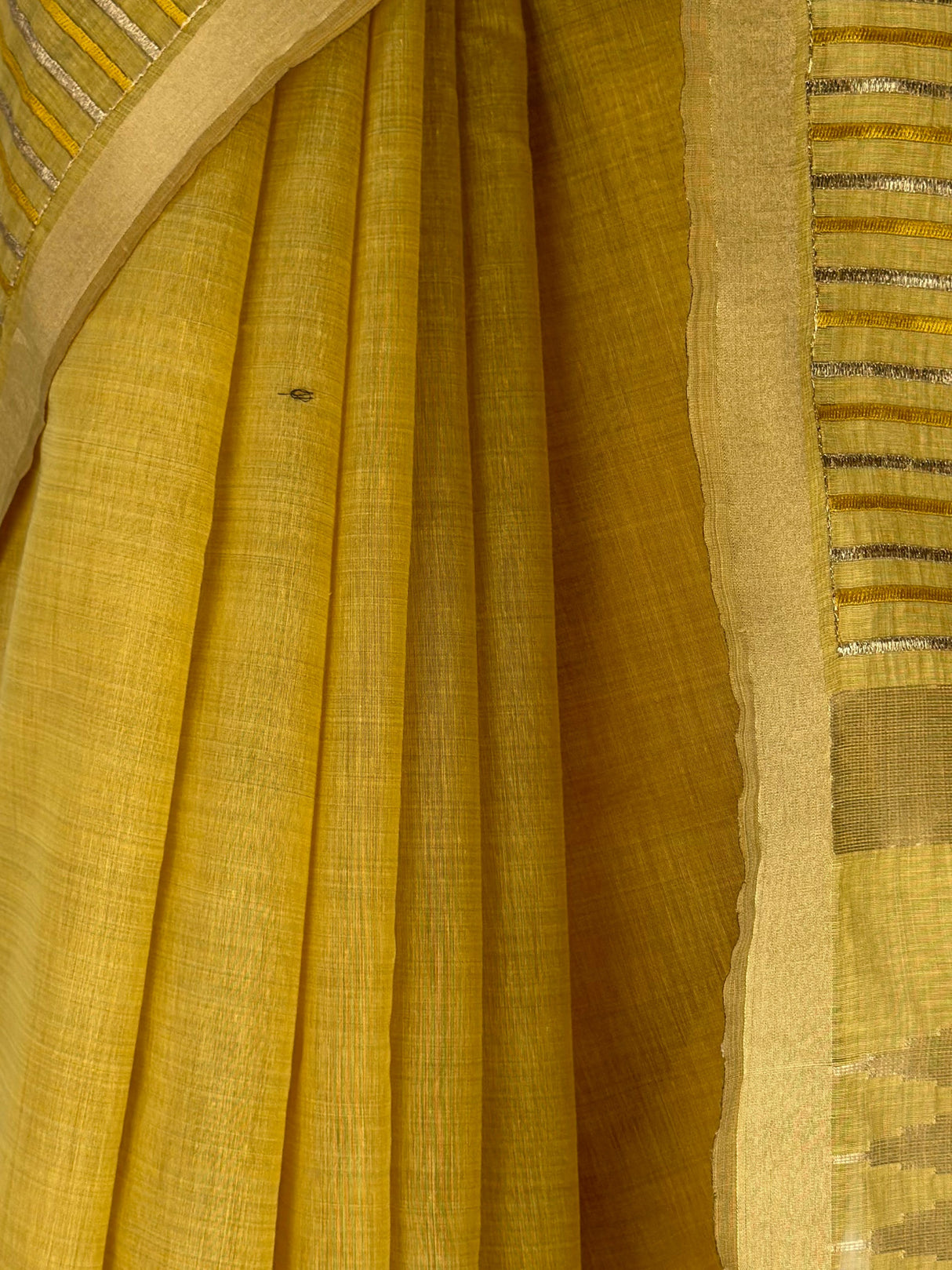 MIMOSA Gold Saree Saree — fleets shot full lifestyle