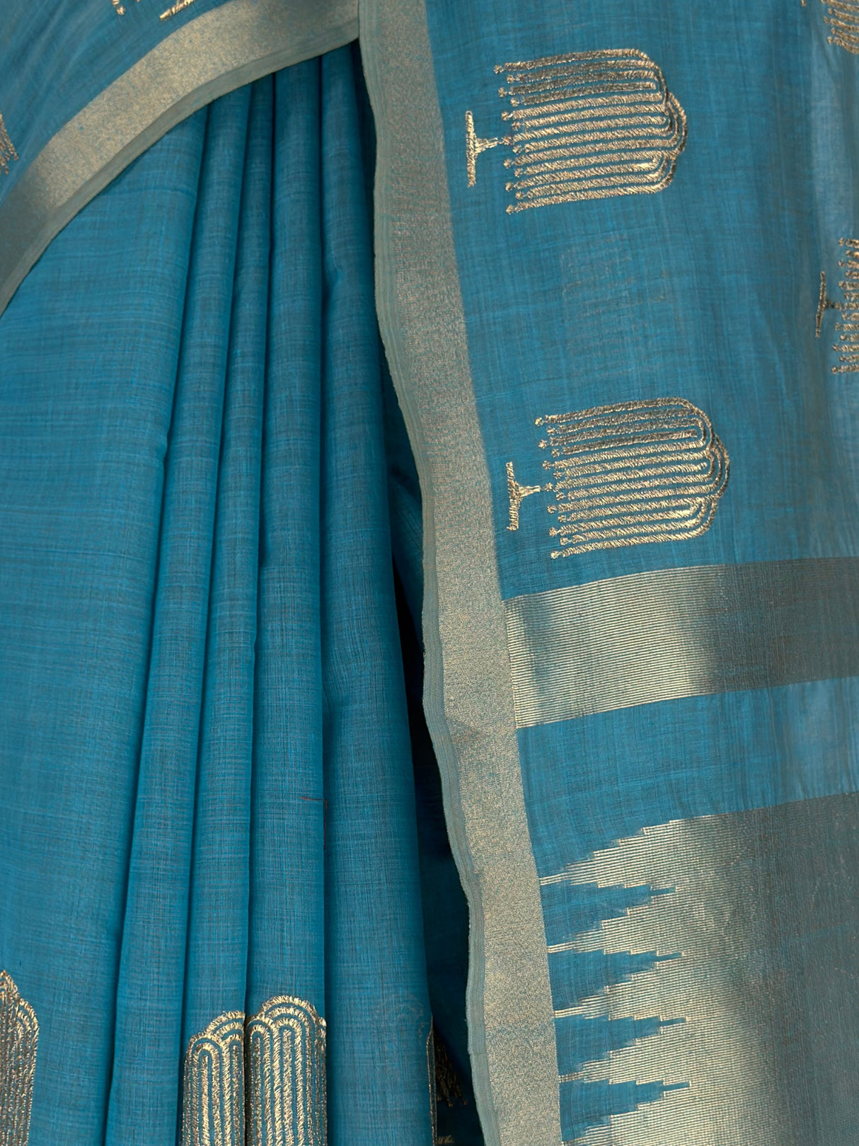 MIMOSA Sapphire Saree Saree — fleets shot full lifestyle