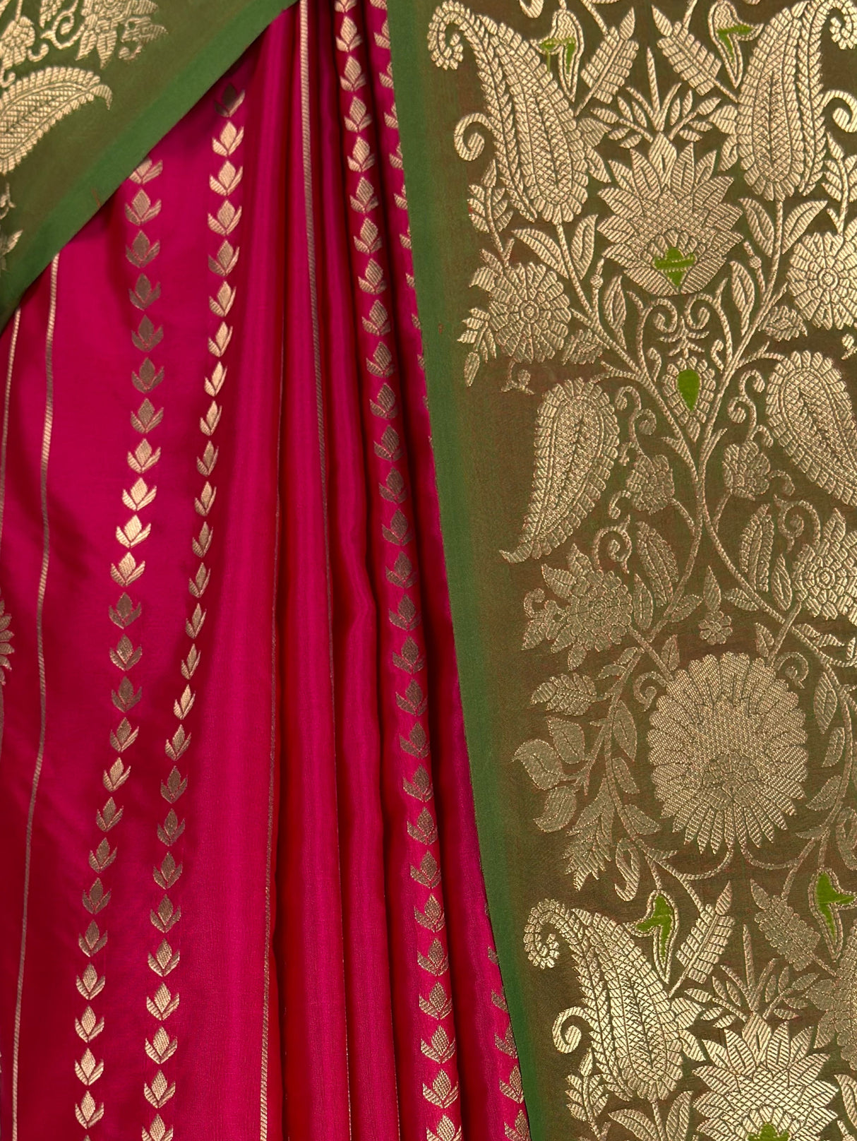 MIMOSA Rani Saree Saree — fleets shot full lifestyle