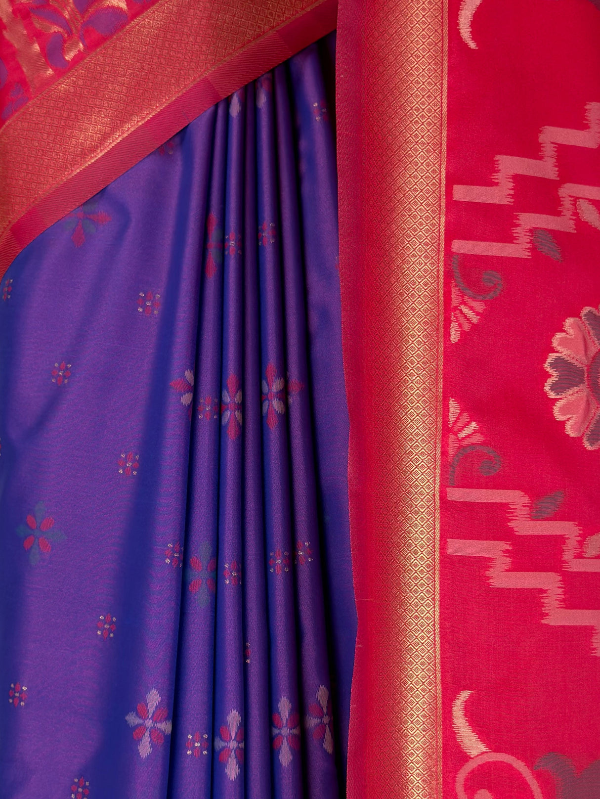 MIMOSA Purple Saree Saree — fleets shot full lifestyle