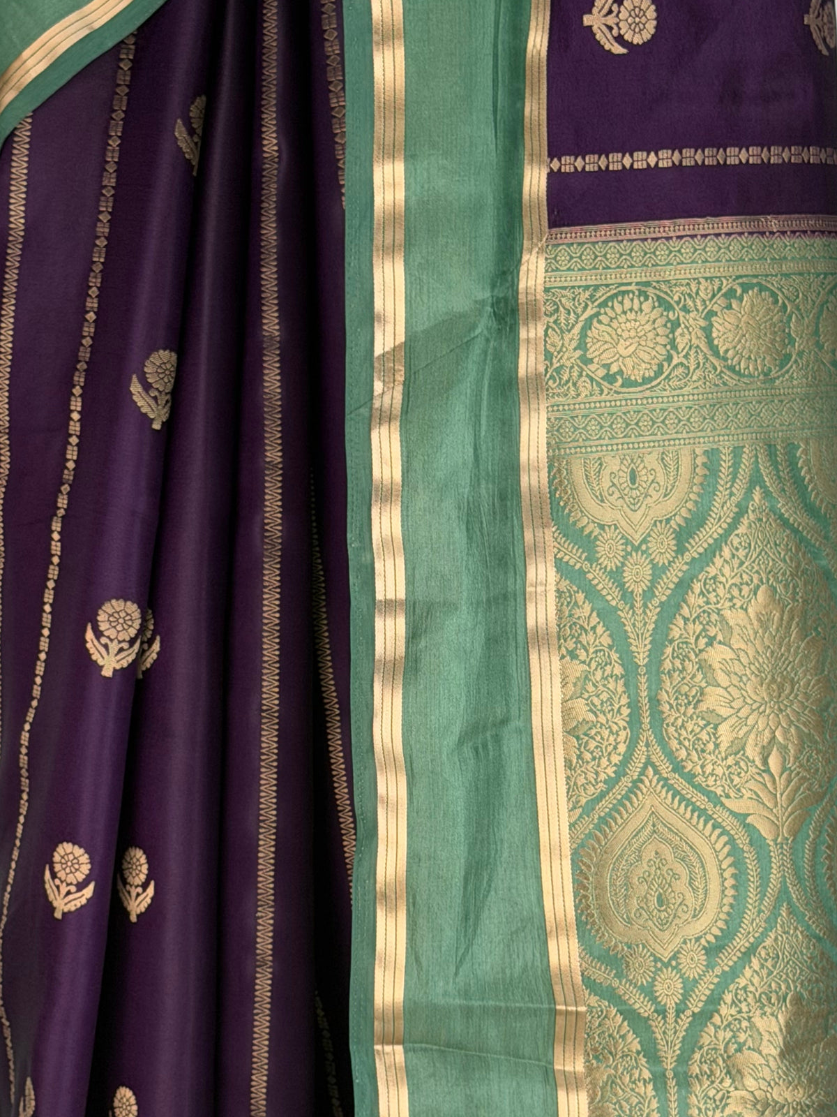 MIMOSA Jamun Mysore Silk Saree — fleets shot full lifestyle