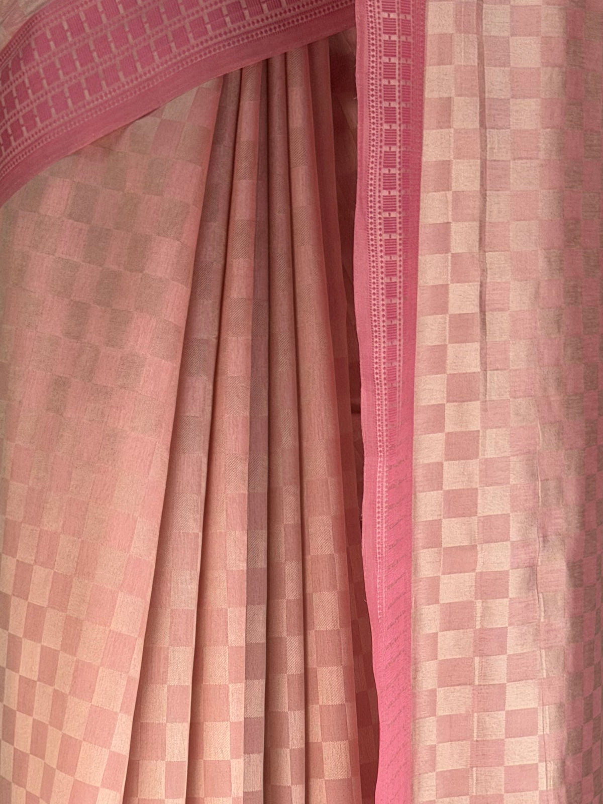 MIMOSA Pink Bengaluru Saree — fleets shot full lifestyle