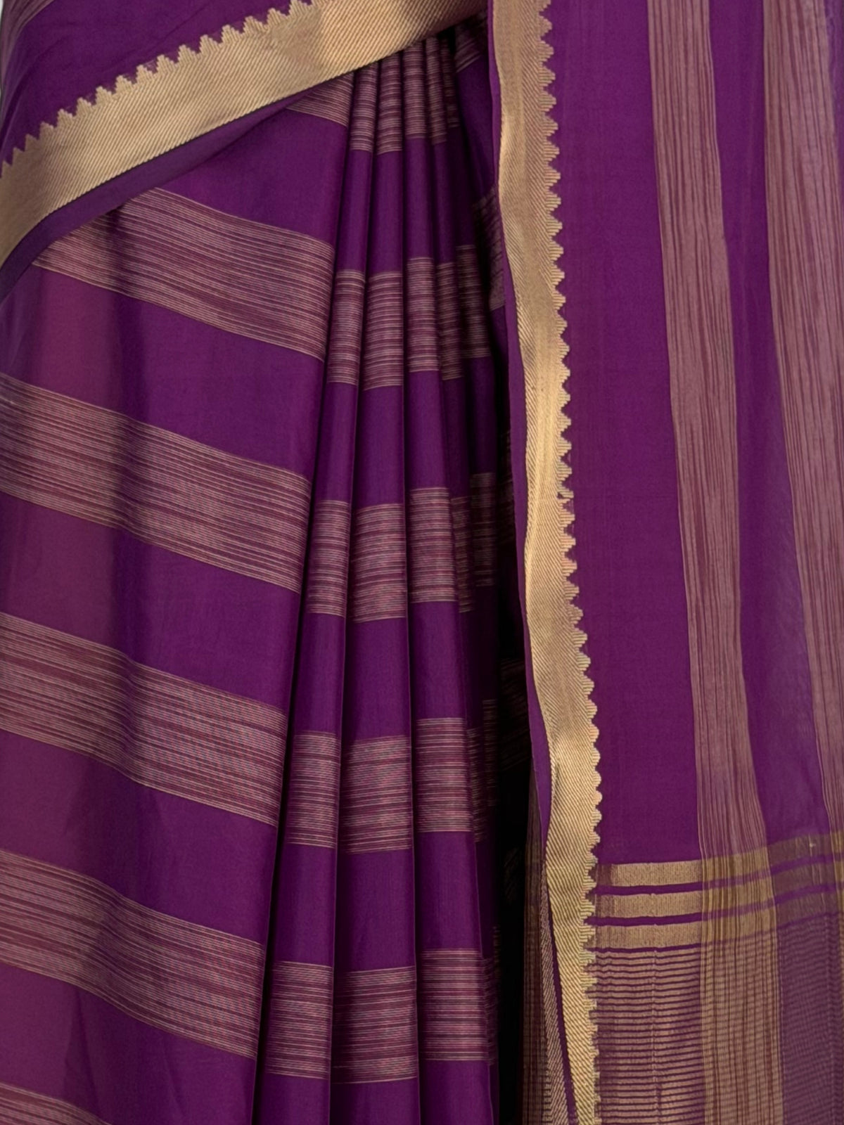 MIMOSA Jamun Mysore Silk Crepe Saree — fleets shot full lifestyle
