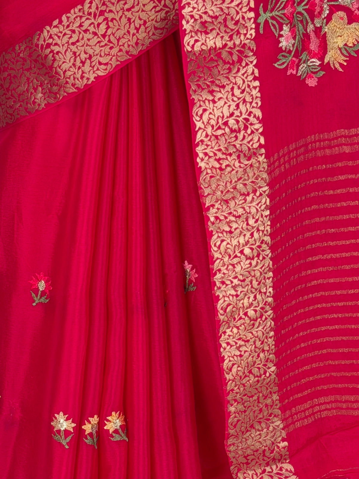MIMOSA Rani Jaipur Saree — fleets shot full lifestyle