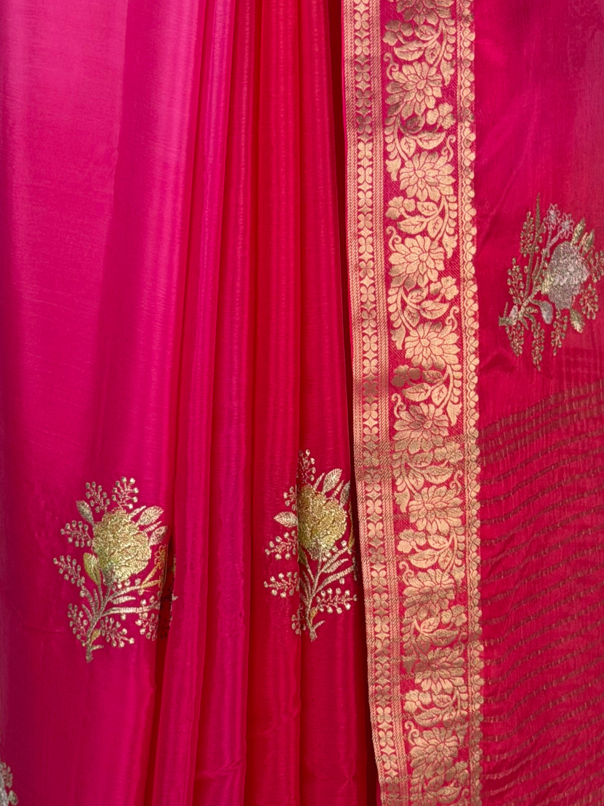 MIMOSA Rani Jaipur Saree — fleets shot full lifestyle