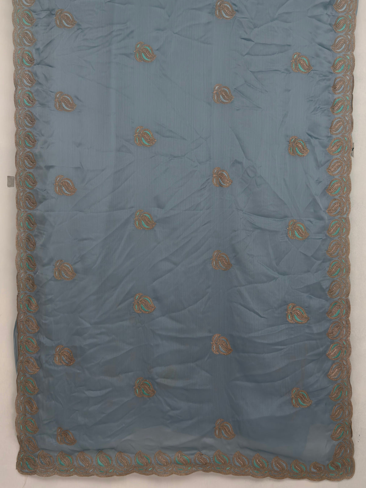 MIMOSA Ananda Banarasi Saree — pallu and zari work detail