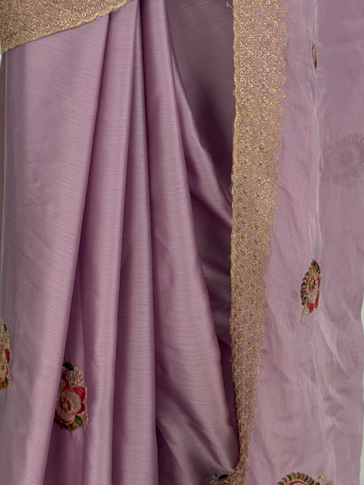 MIMOSA Pink Banarasi Saree — fleets shot full lifestyle