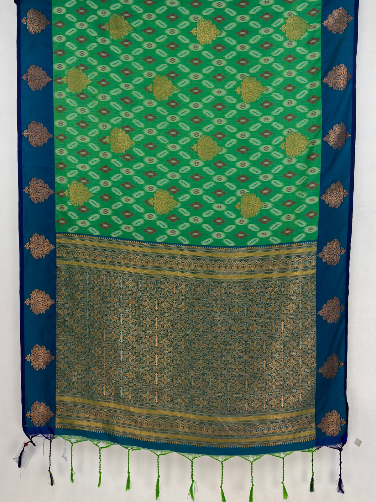 MIMOSA Rama Pochampally Saree — pallu and zari work detail