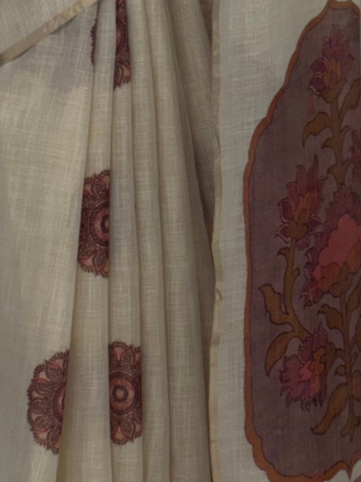 MIMOSA Pink Banarasi Saree — fleets shot full lifestyle