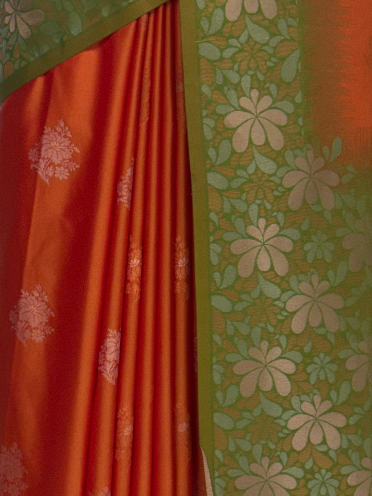 MIMOSA Mustard Kanjivaram Saree — fleets shot full lifestyle