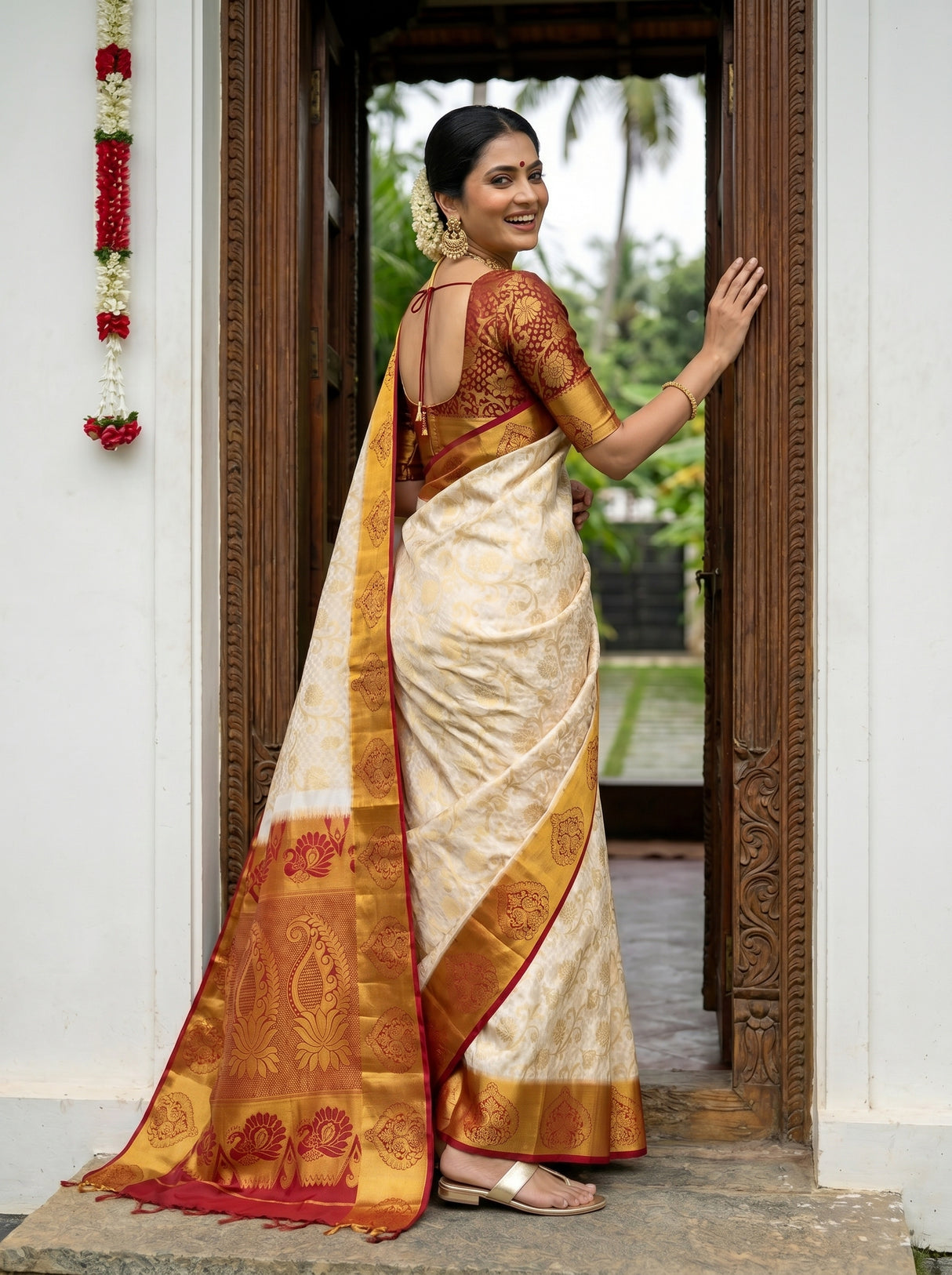 MIMOSA Saree Saree — pose 7 styling detail