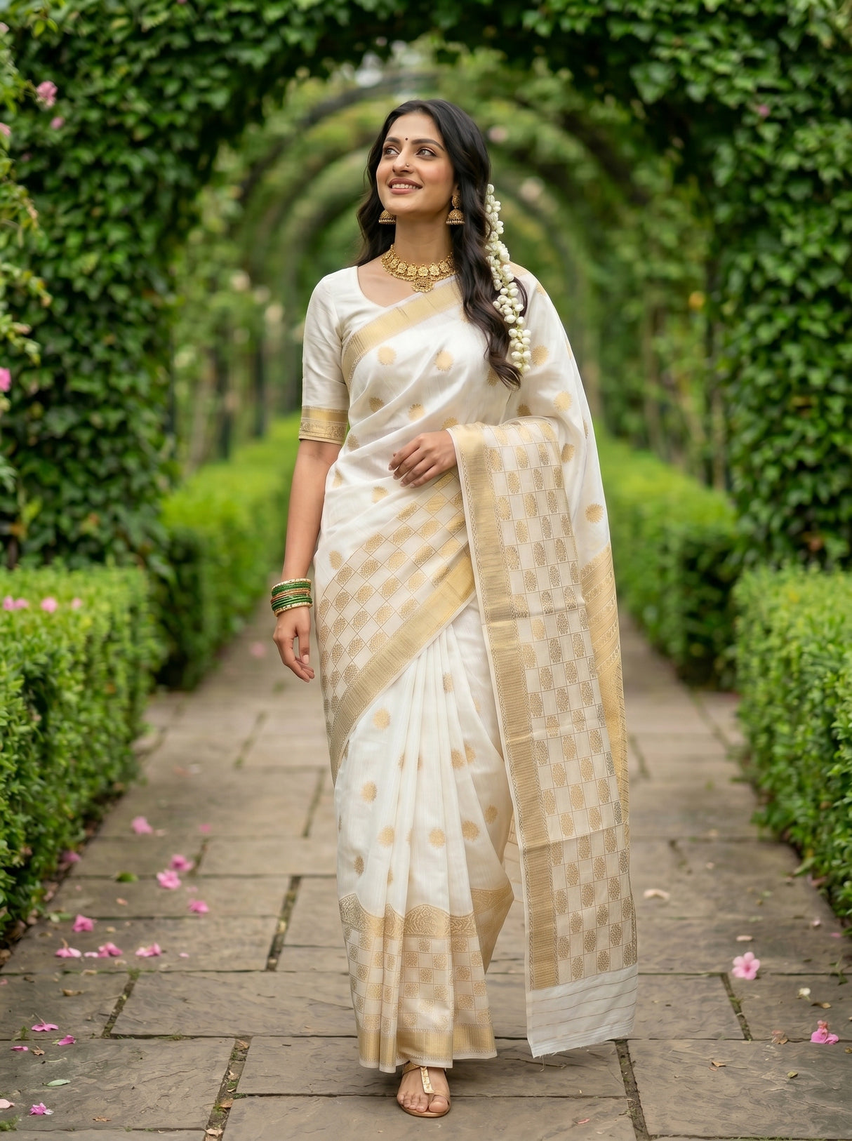 MIMOSA Saree Saree — pose 6 styling detail