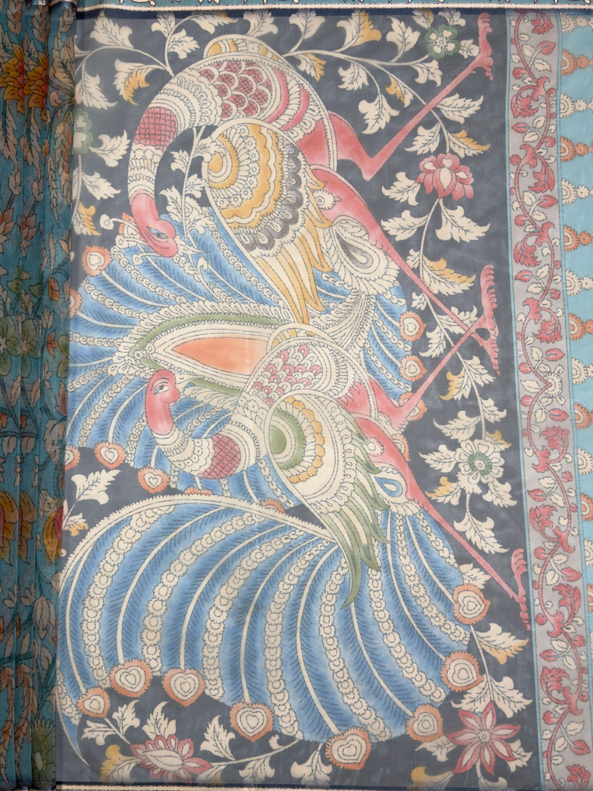 MIMOSA Saree Saree — pallu and zari work detail