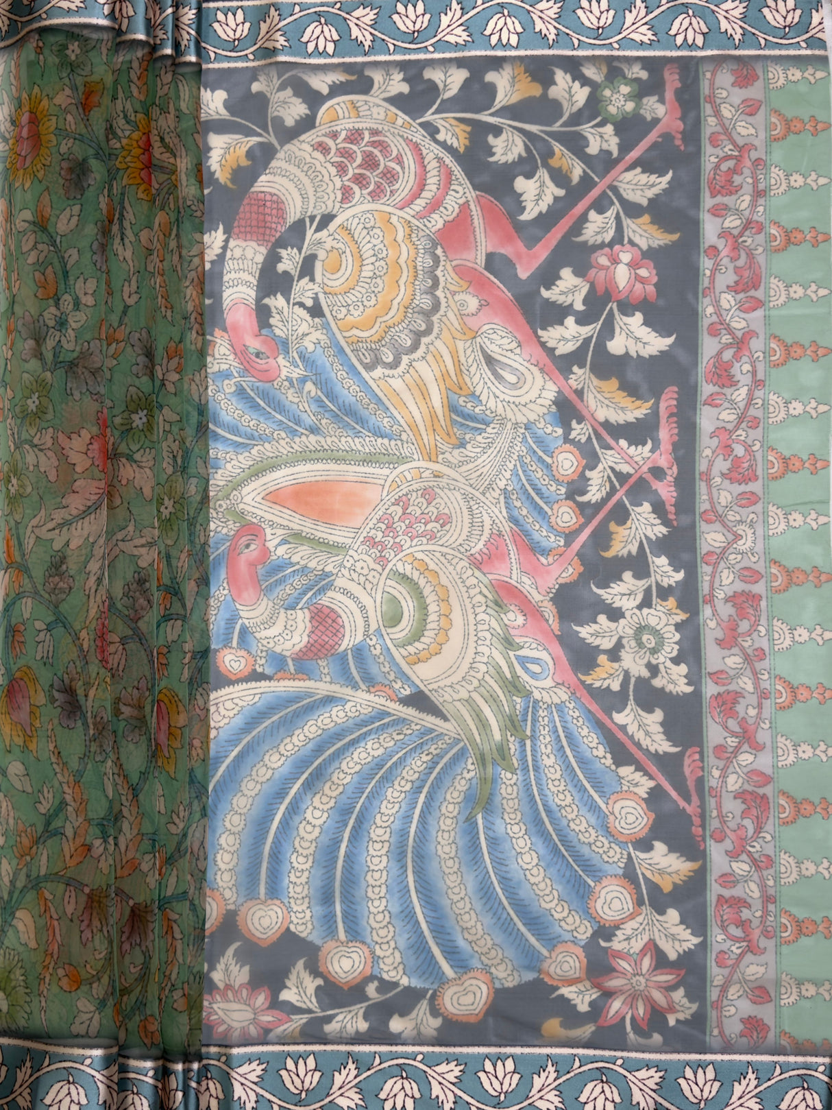 MIMOSA Saree Saree — pallu and zari work detail