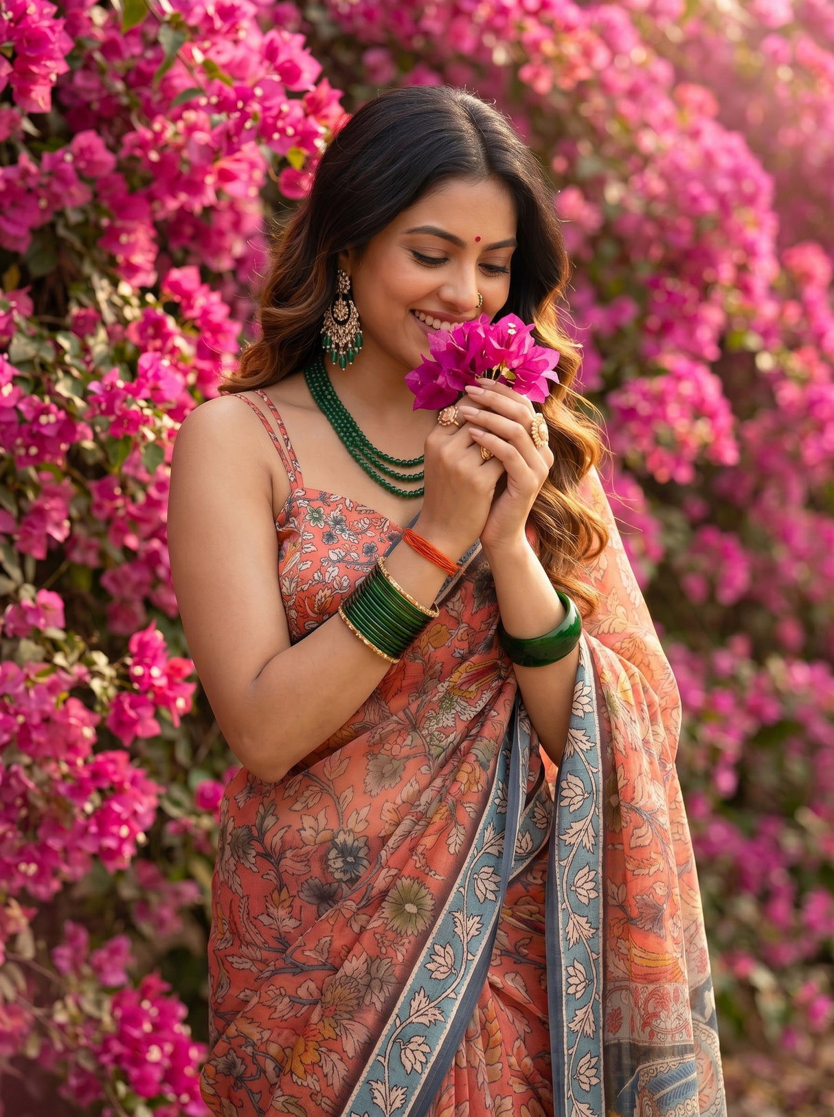 MIMOSA Saree Saree — pose 10 styling detail
