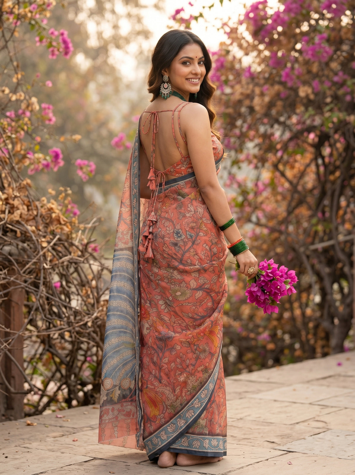 MIMOSA Saree Saree — pose 7 styling detail