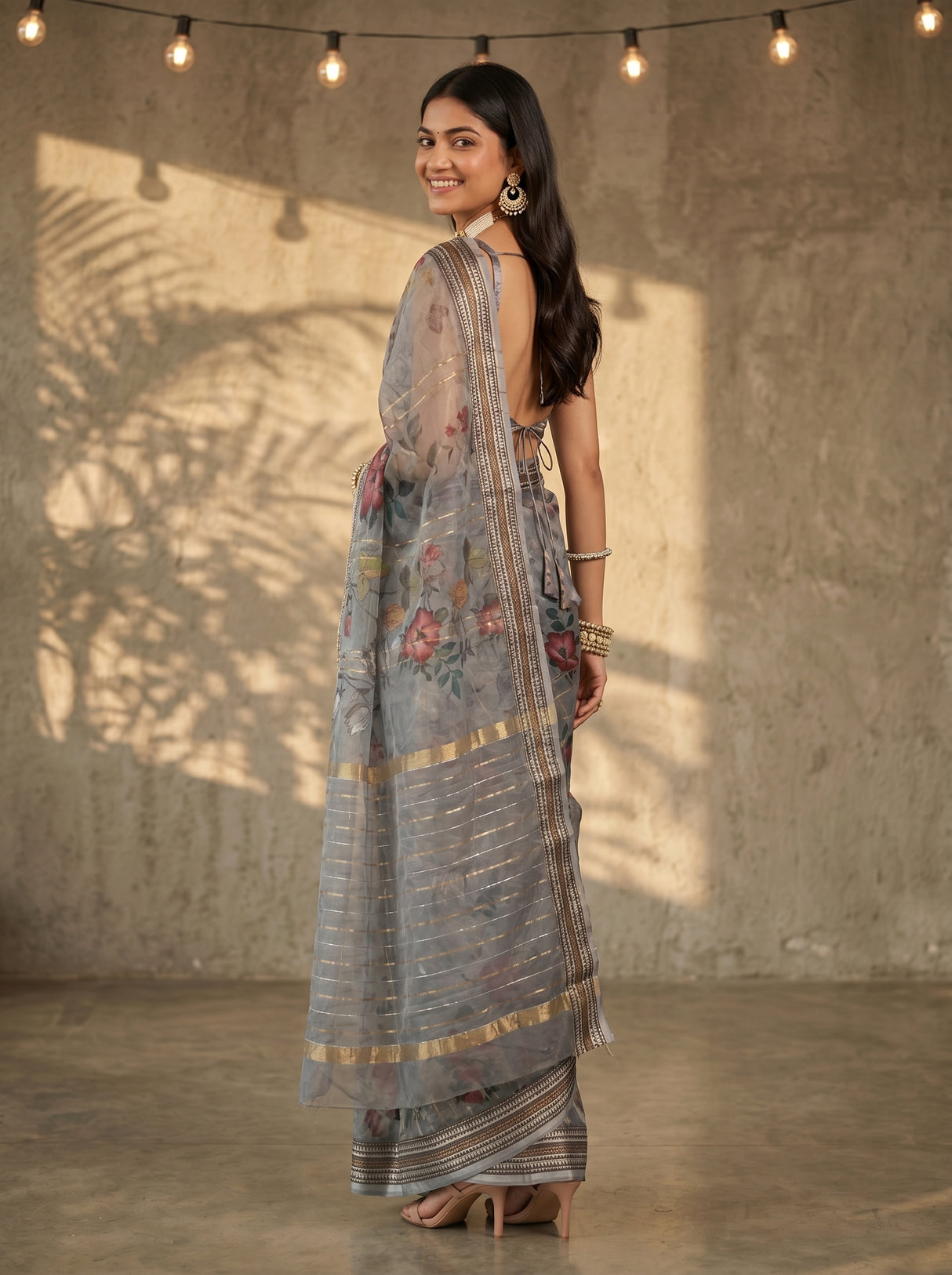 MIMOSA Saree Saree — pose 7 styling detail