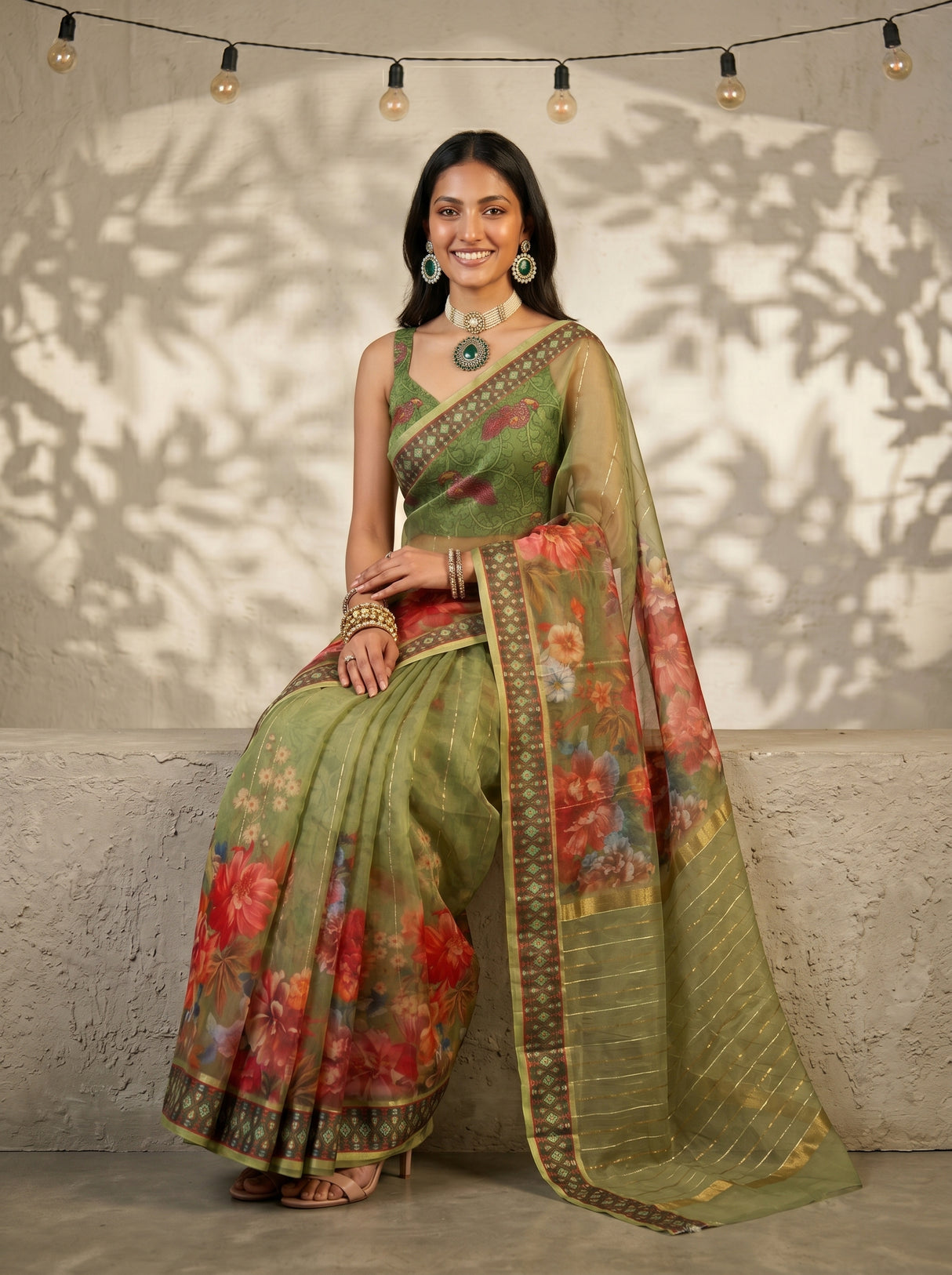 MIMOSA Saree Saree — pose 8 styling detail