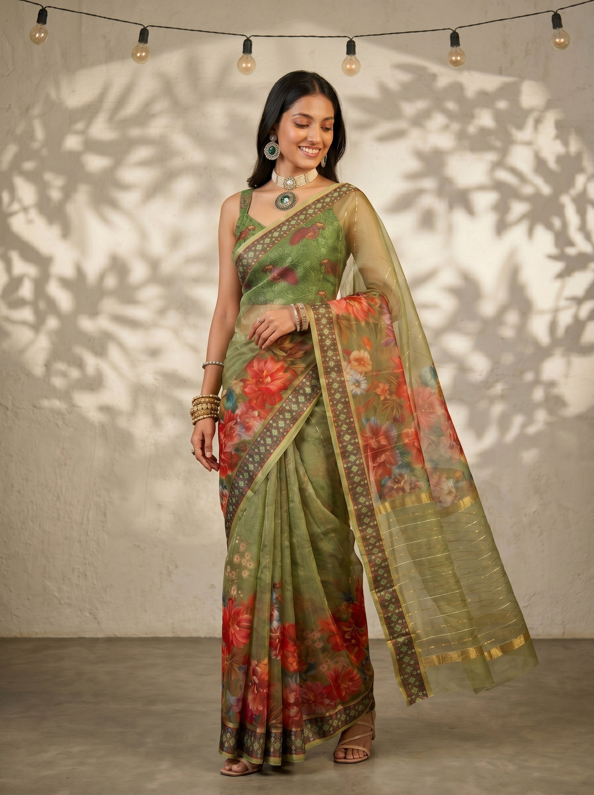 MIMOSA Saree Saree — pose 9 styling detail
