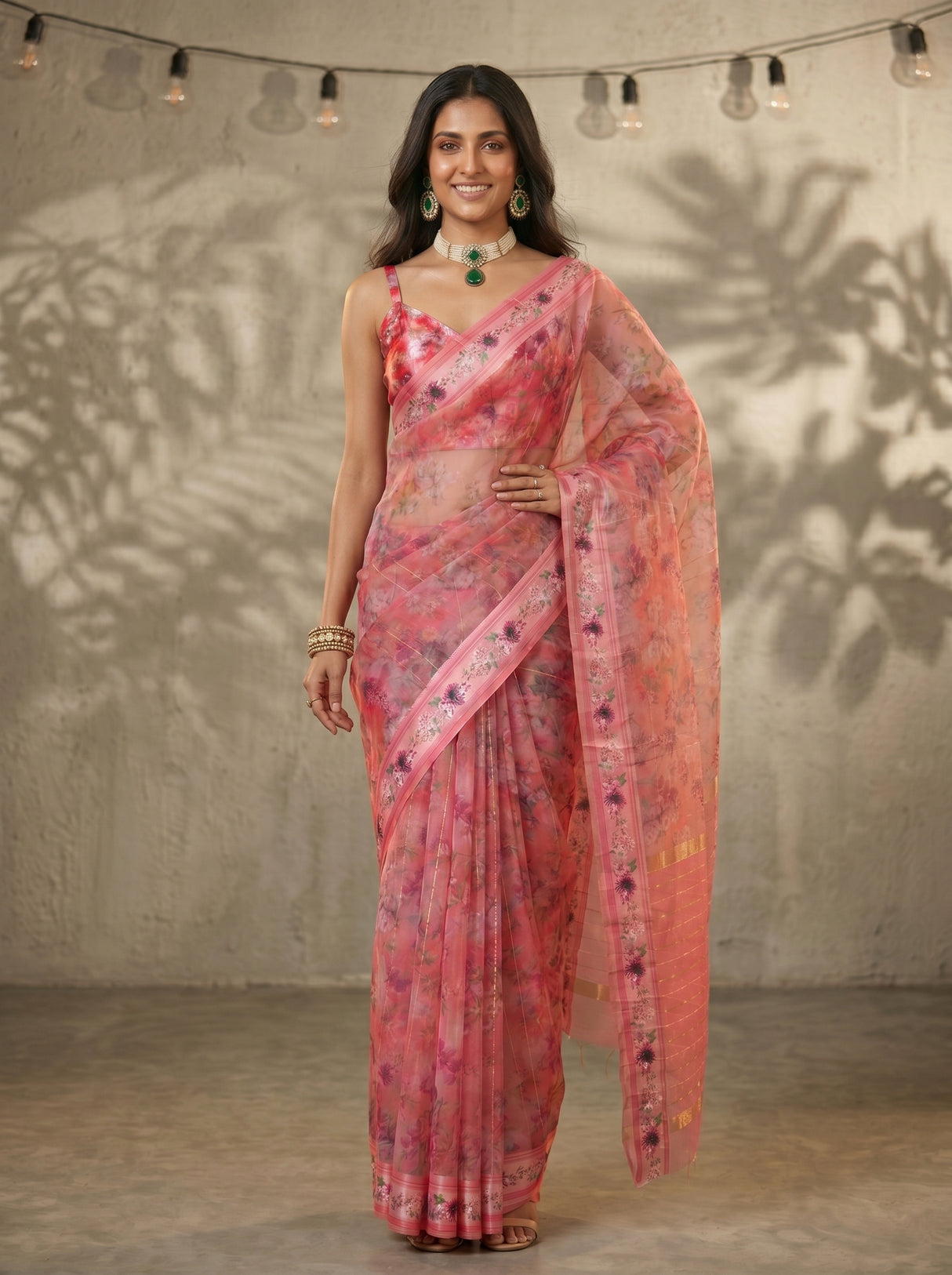 MIMOSA Saree Saree — pose 4 styling detail