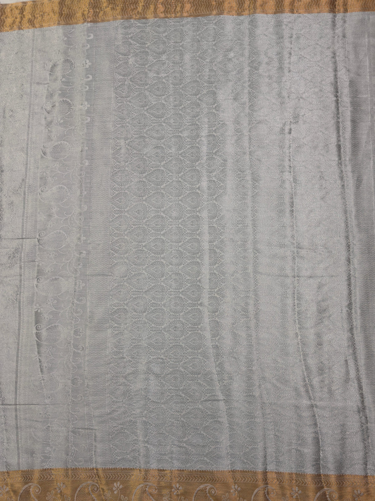 MIMOSA Saree Saree — pallu and zari work detail