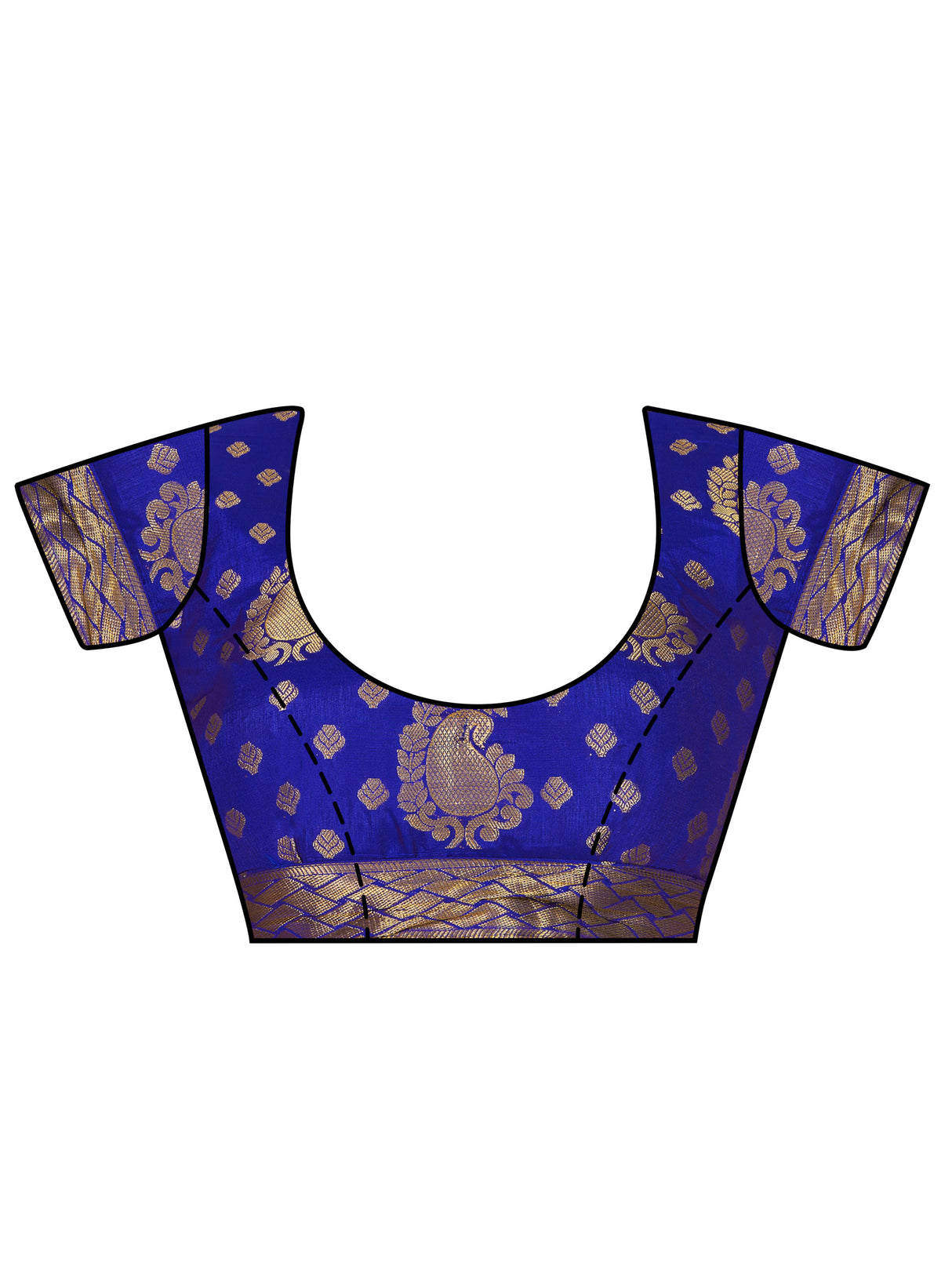 Mimosa Womens Art Silk Saree Kanjivaram Halfwhite Color