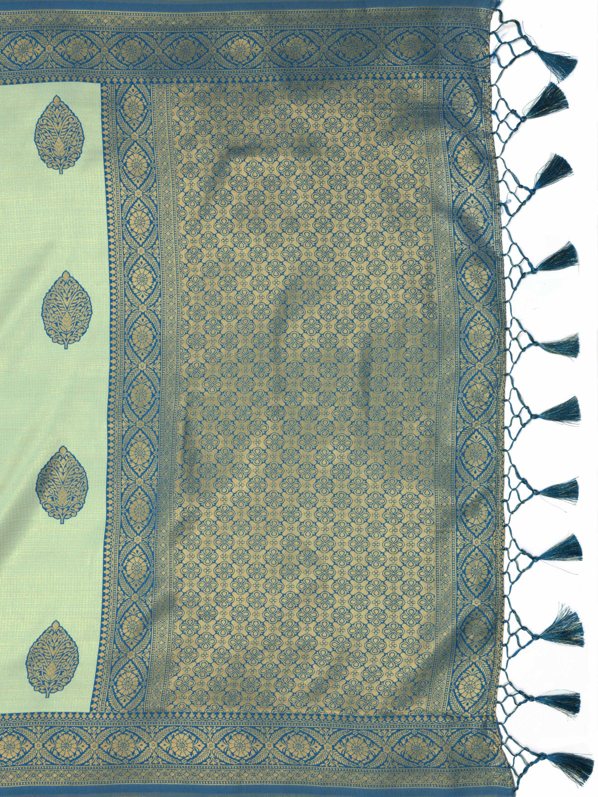 Mimosa Women's Woven Design Kanjivaram Art Silk Saree With Blouse Piece : SA0000900RM