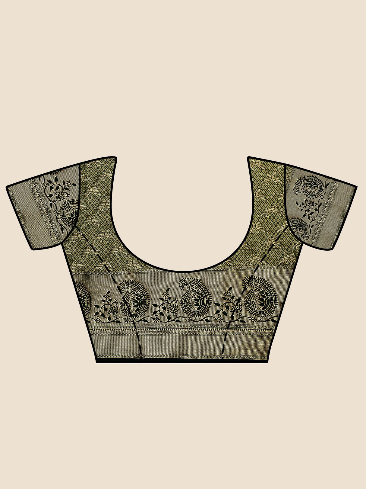 Mimosa Womens Art Silk Saree Kanjivaram Gajjari Color