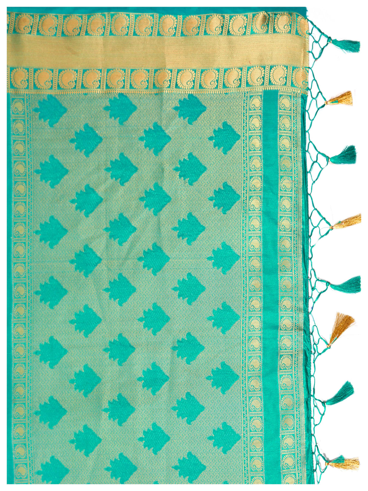 Mimosa Womens Art Silk Saree Kanjivaram Rani Color