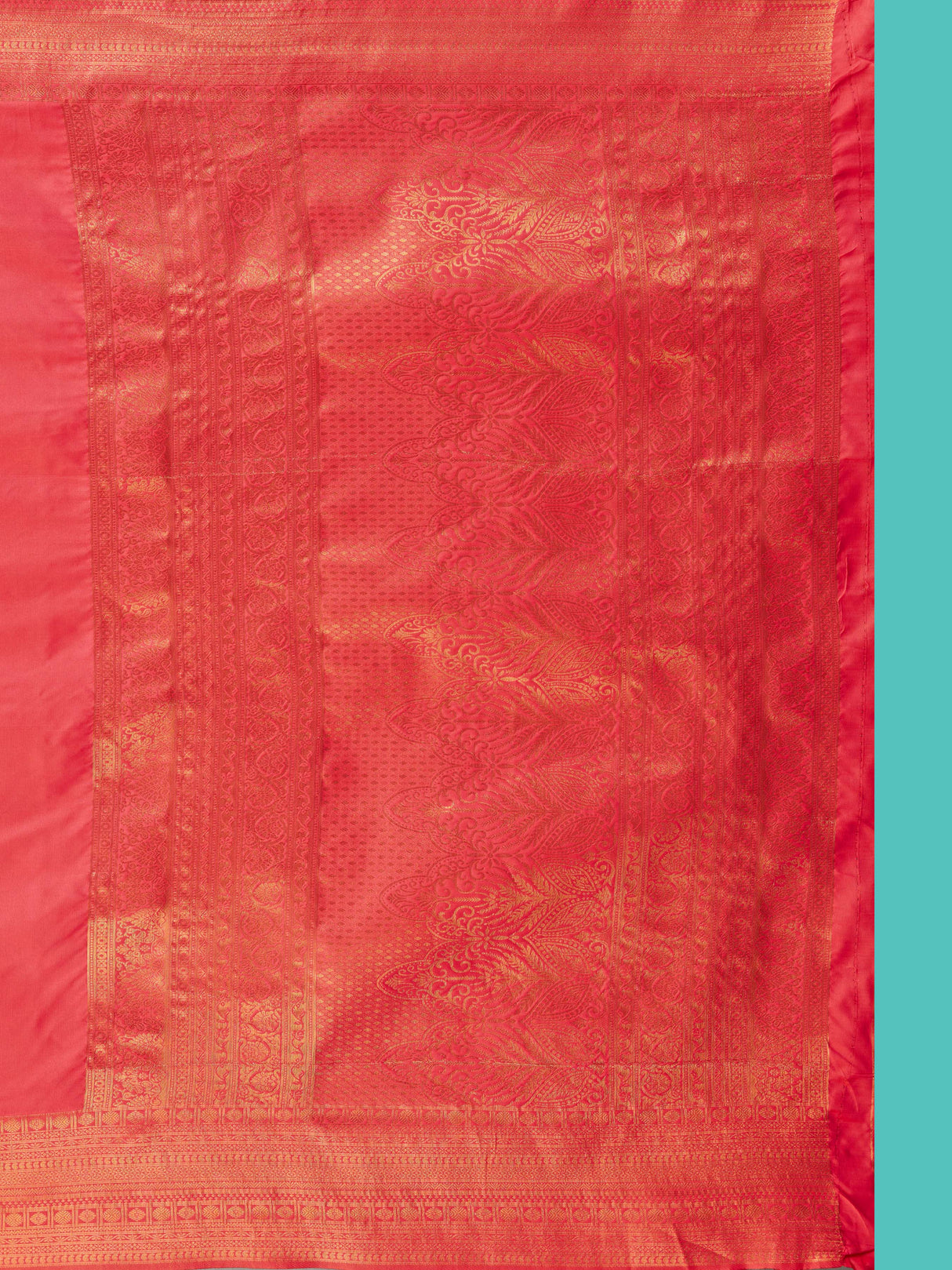 Mimosa Women's Woven Design Kanjivaram Style Art Silk Saree With Blouse Piece : SA00001384GJFREE