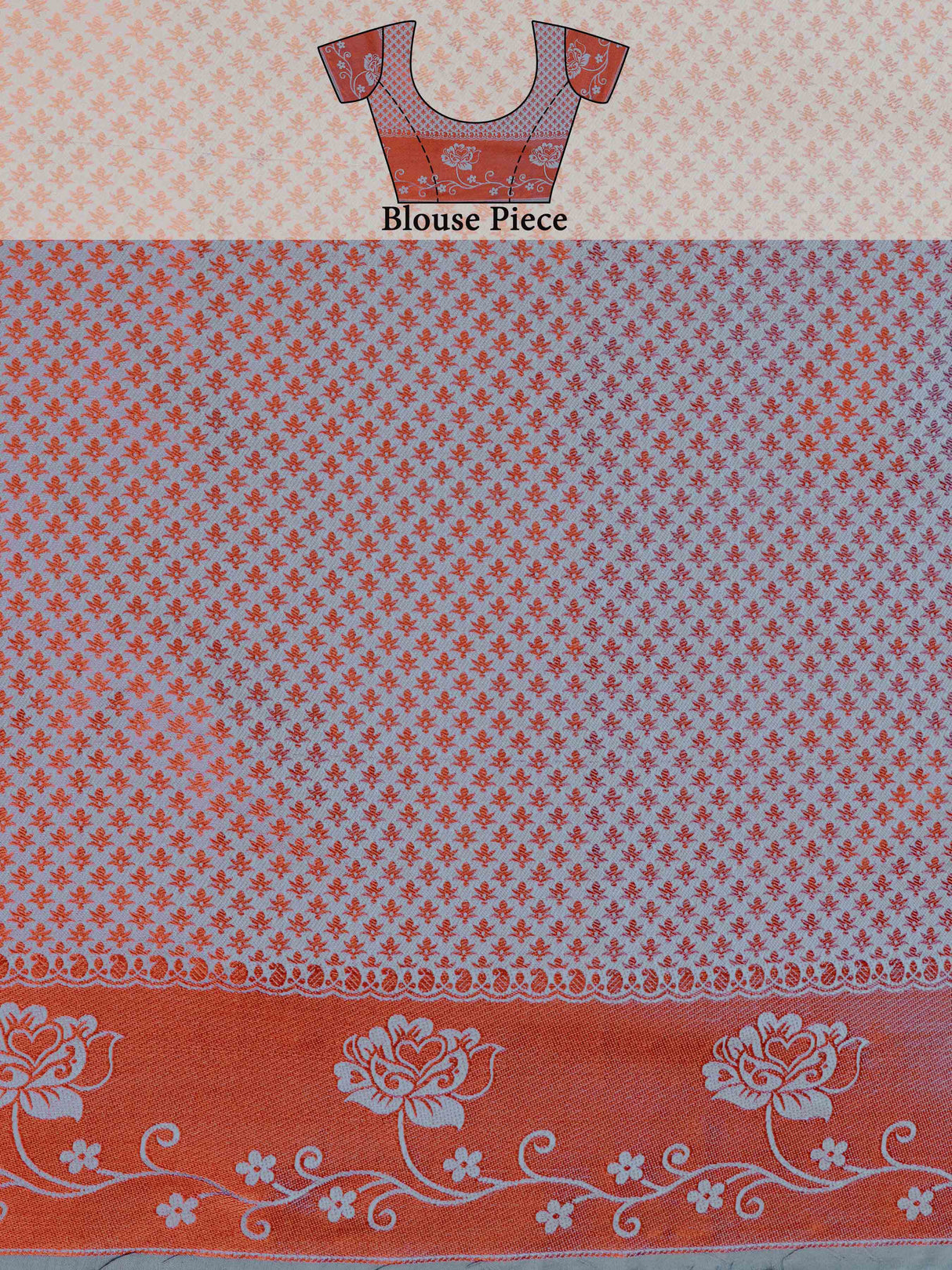 Mimosa Womens Art Silk Saree Kanjivaram Grey Color