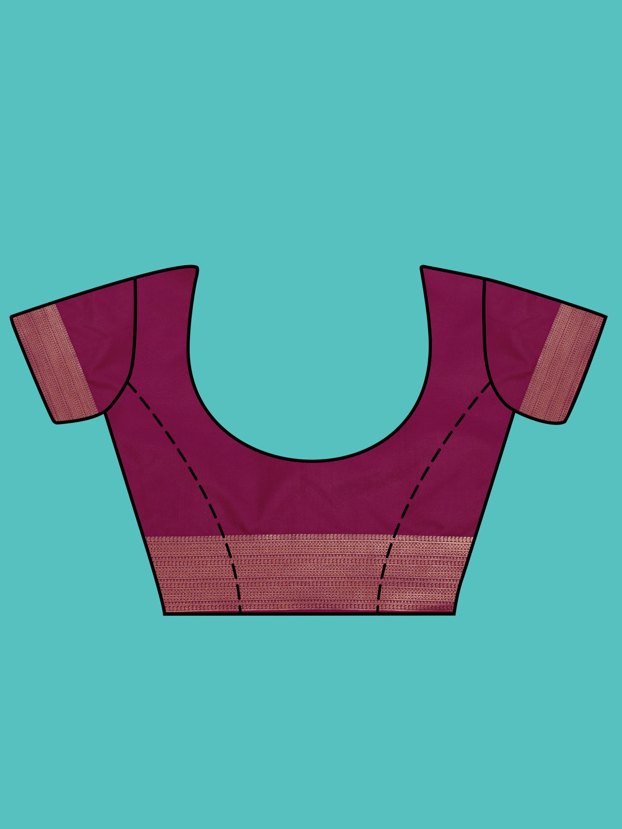 Mimosa Women's Woven Design Kanjivaram Style Art Silk Saree With Blouse Piece : SA00001382PRFREE