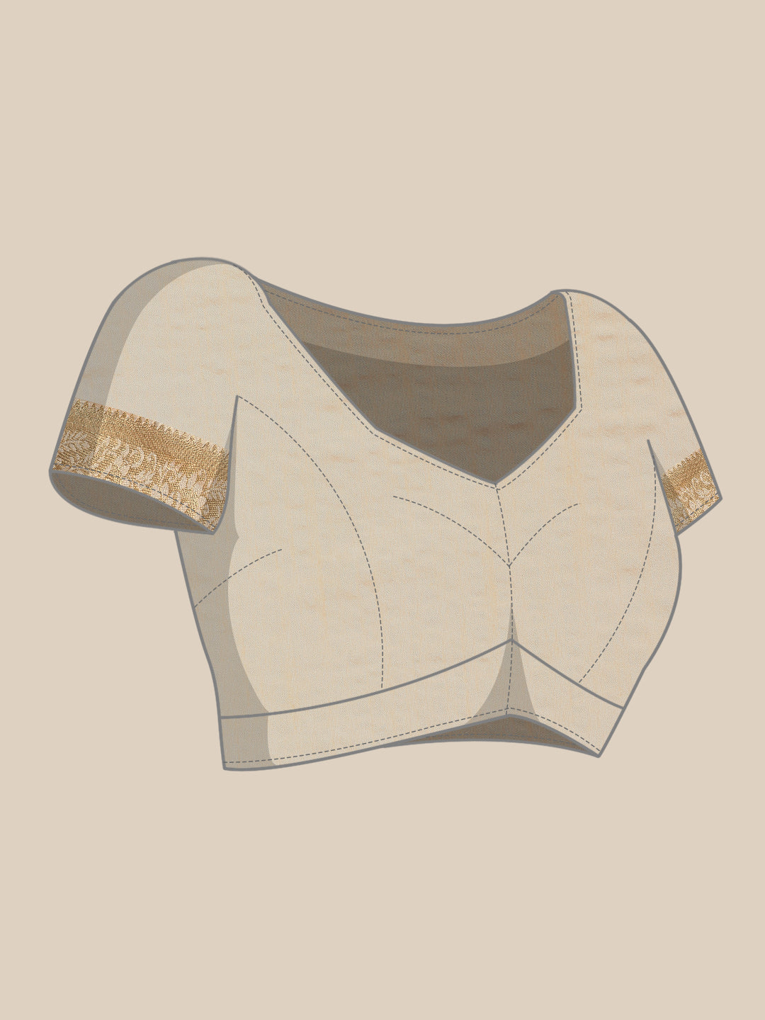 Mimosa Women's Woven Design Kanjivaram Art Silk Saree With Blouse Piece : SA00001186CRFREE