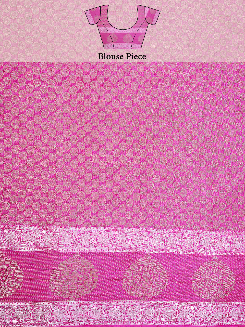 Mimosa Womens Art Silk Saree Kanjivaram Maroon Color