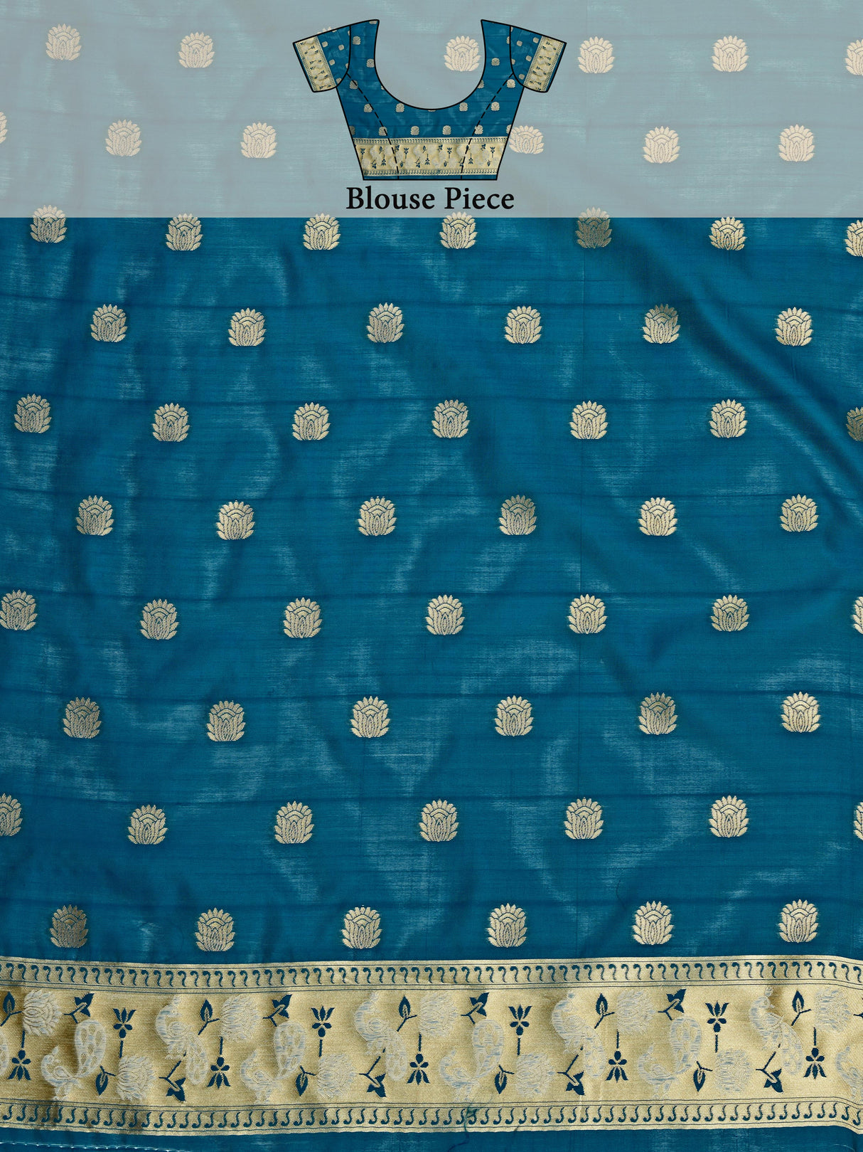 Mimosa Women's Woven Design Kanjivaram Art Silk Saree With Blouse Piece : SA00001246IBFREE