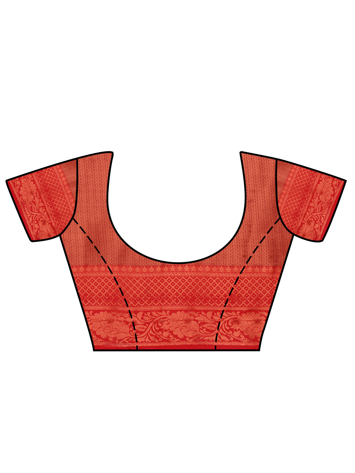 Mimosa Women's Woven Design Kanjivaram Art Silk Saree With Blouse Piece : SA0000914NV