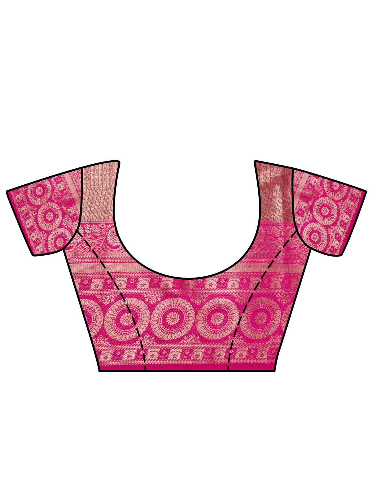 Mimosa Women's Woven Design Kanjivaram Art Silk Saree With Blouse Piece : SA0000912OL