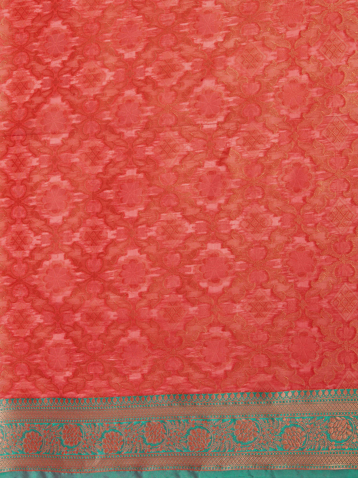 Mimosa Women's Woven Design Kanjivaram Art Silk Saree With Blouse Piece : SA00001230GJFREE