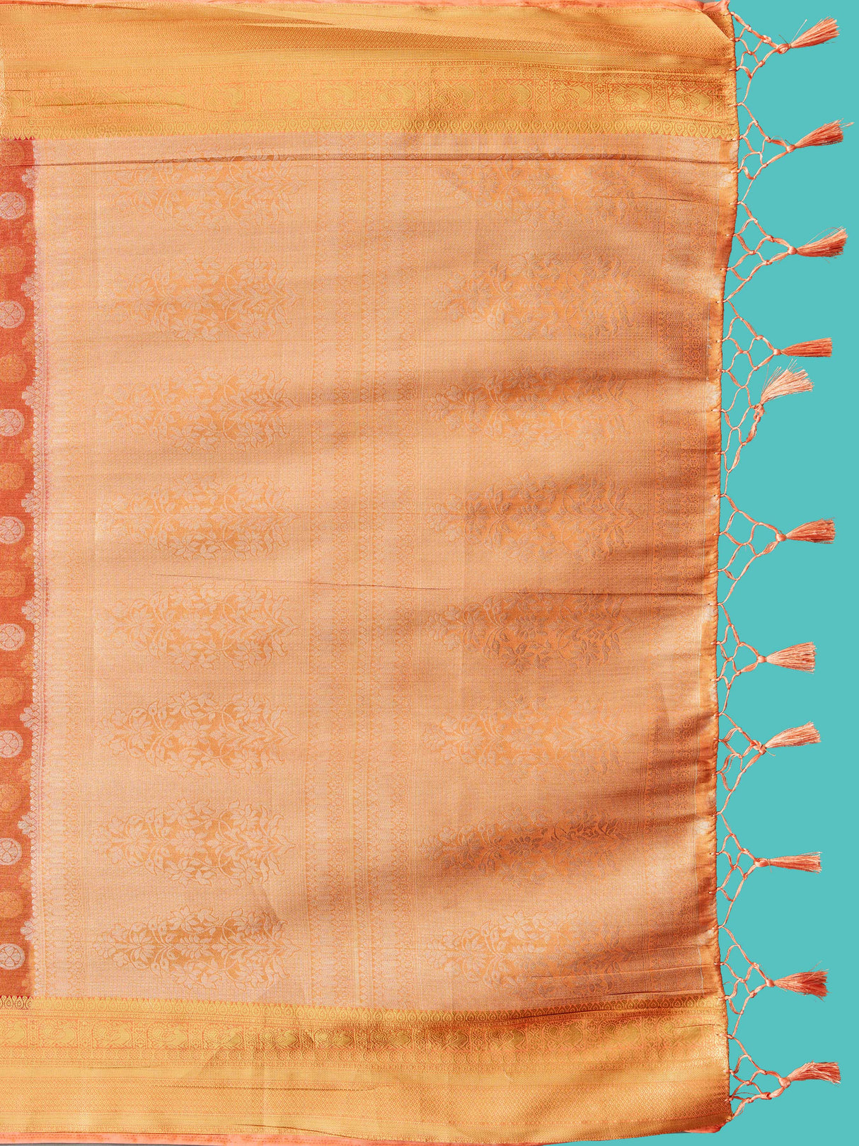 Mimosa Women's Woven Design Kanjivaram Style Art Silk Saree With Blouse Piece : SA0000410MRFREE