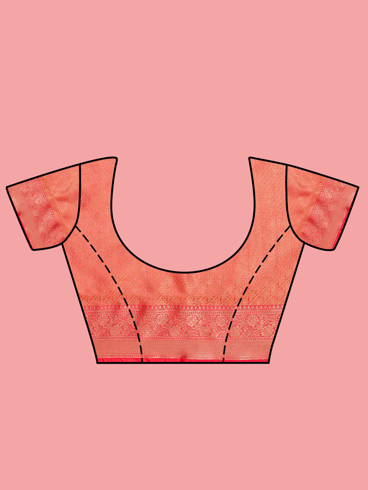 Mimosa Women's Woven Design Kanjivaram Art Silk Saree With Blouse Piece : SA00001227SFFREE