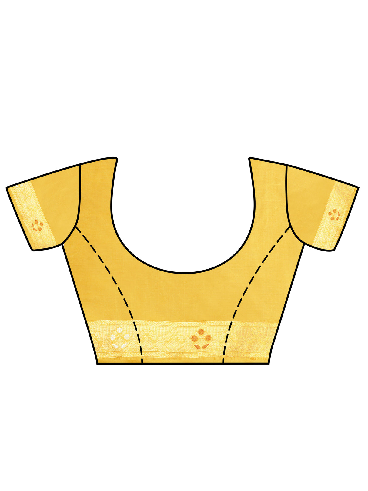 Mimosa Women's Woven Design Kanjivaram Art Silk Saree With Blouse Piece : SA0000905LM